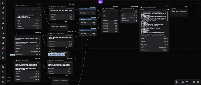 ComfyUI-Qwen-TTS：基于 Qwen3-TTS 的 ComfyUI 语音合成自定义节点