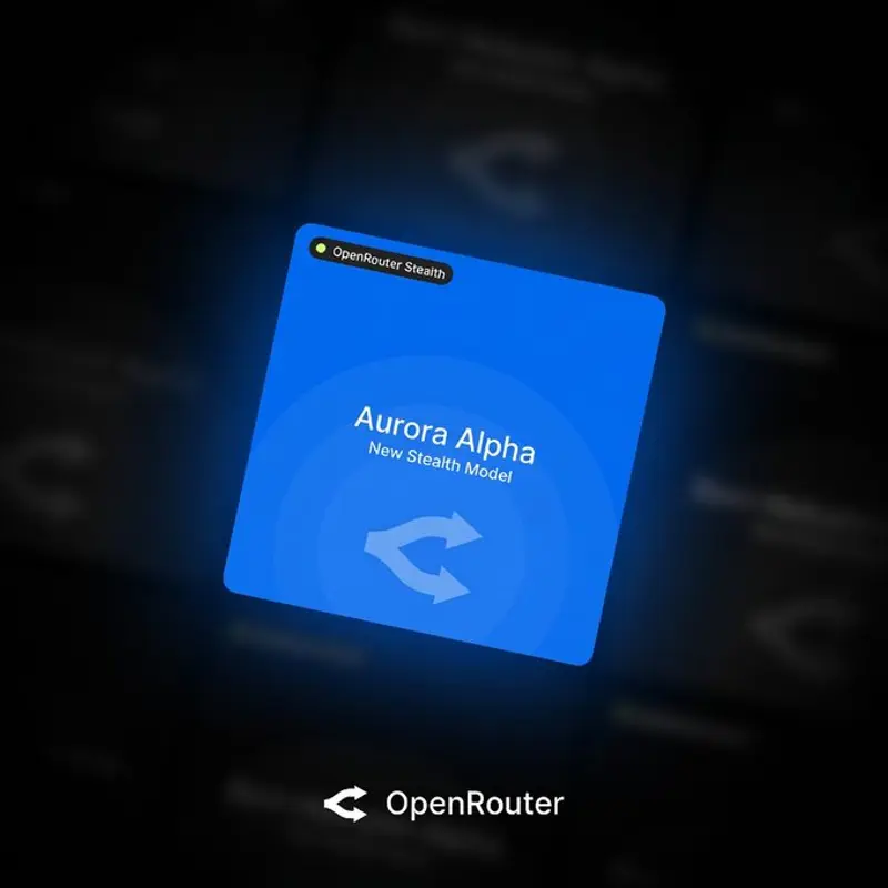 OpenRouter 上线新匿名模型 Aurora Alpha：专为代码辅助设计