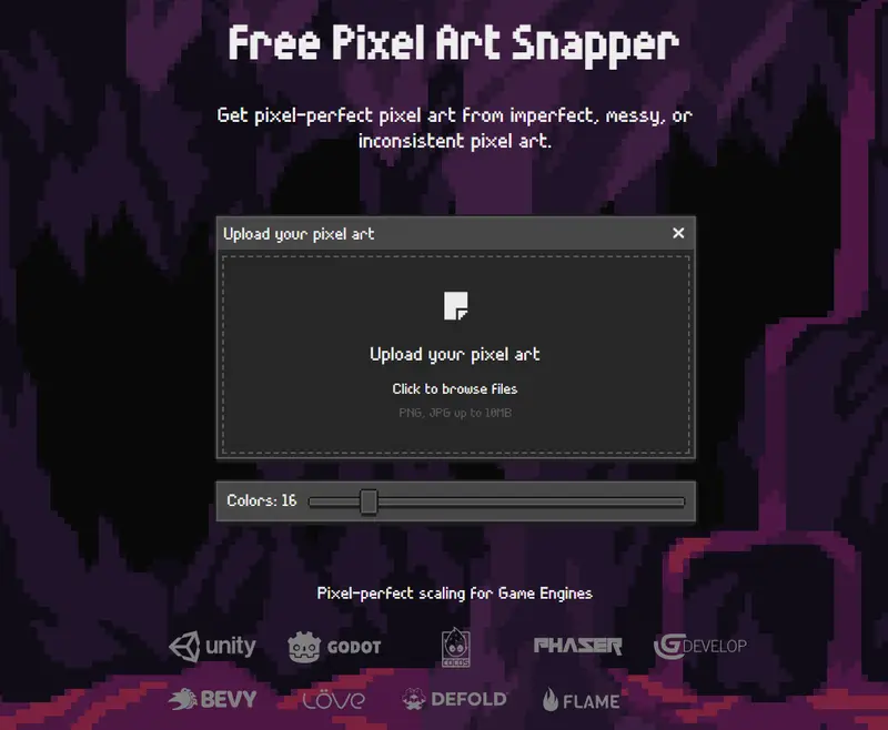 Sprite Fusion Pixel Snapper