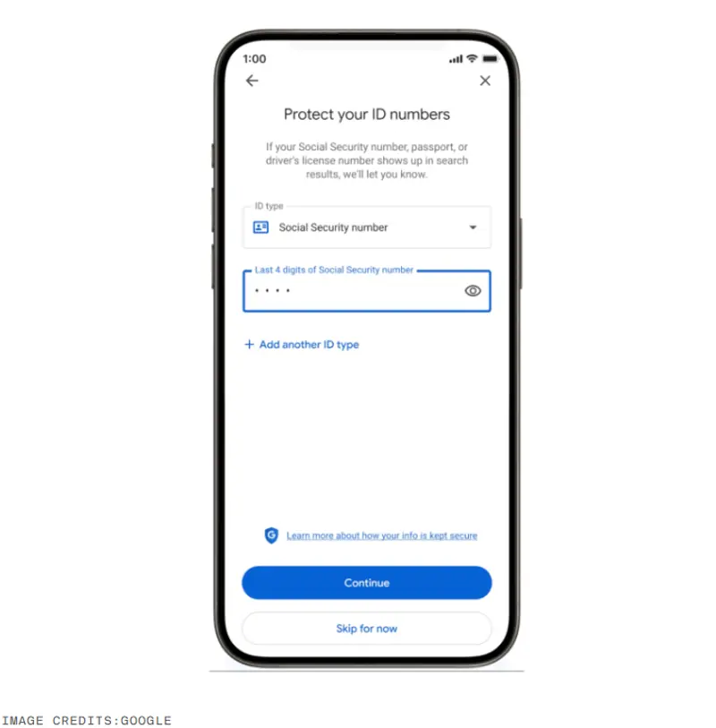 谷歌扩展“关于你的结果”工具：支持移除含身份证件和敏感个人信息的搜索结果