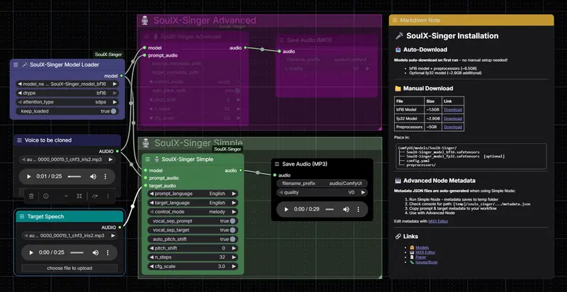 ComfyUI-SoulX-Singer：高质量零样本歌声合成的ComfyUI节点化实现