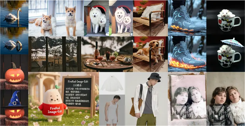 图像编辑模型FireRed-Image-Edit:小红书团队出品,让图片编辑像说话一样简单
