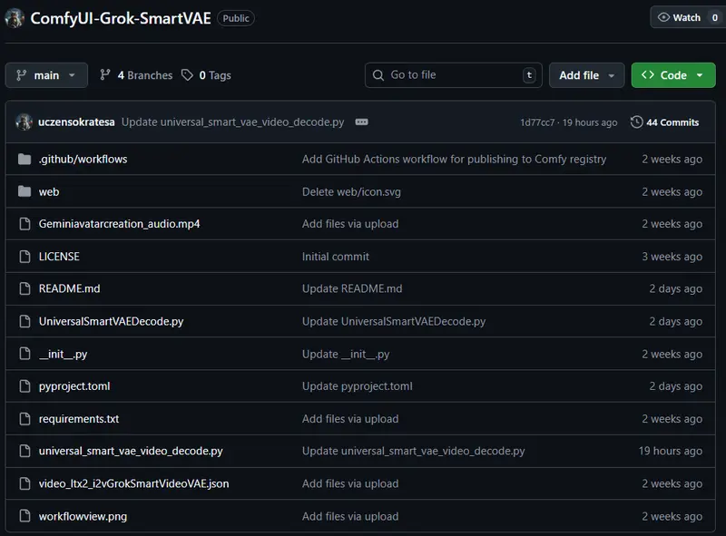 ComfyUI-Grok-SmartVAE：专为长视频设计的抗崩溃 VAE 解码器，支持 2000+ 帧稳定输出