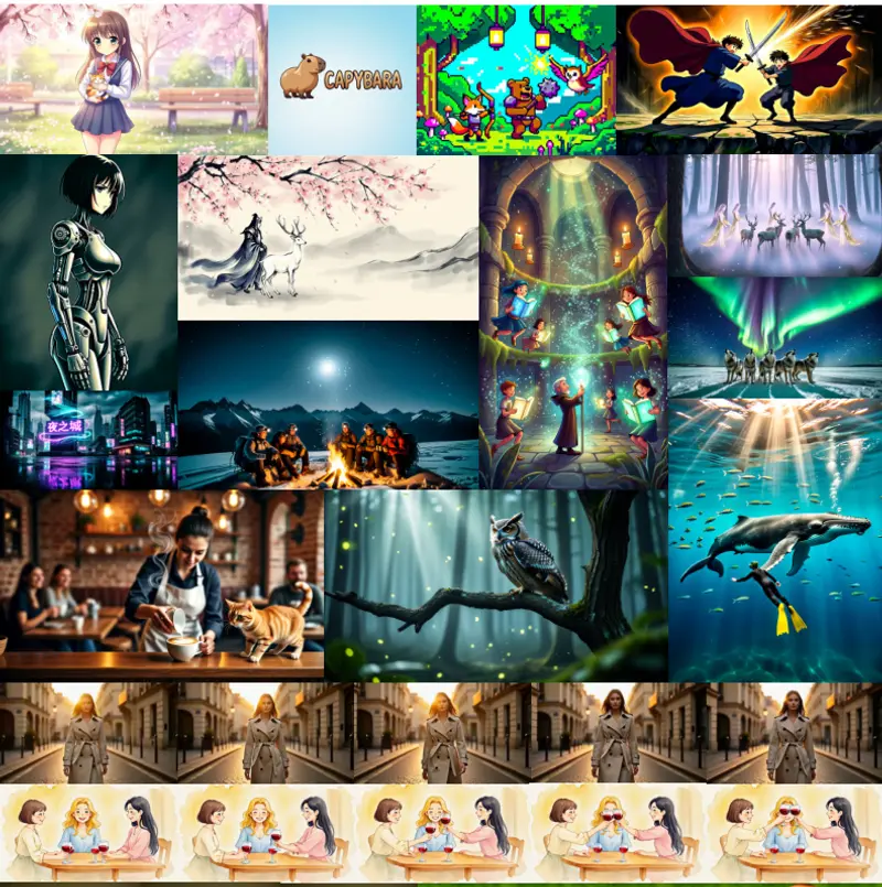 Capybara：统一视觉创作模型，一个模型搞定文生图、视频生成与全能编辑