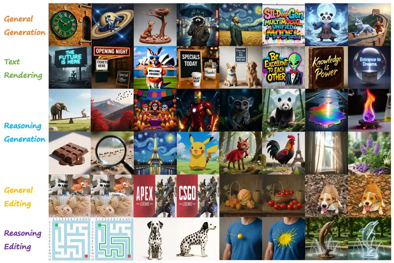 中国多所高校联合推出 DeepGen 1.0:50 亿参数小模型逆袭,图像生成与编辑能力媲美 800 亿巨无霸