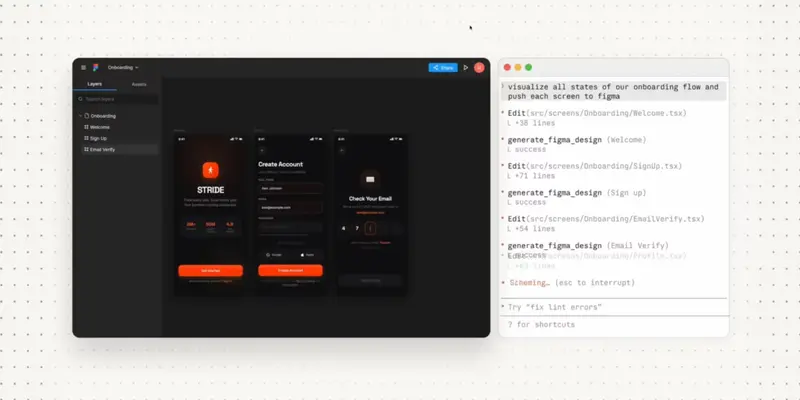 Figma 与 Anthropic 推出 Code to Canvas,可在 Figma 中生成可编辑的 AI 设计