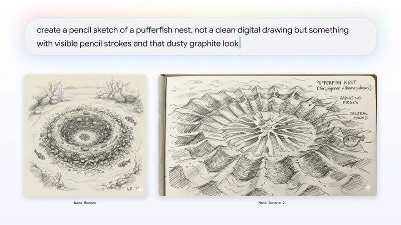 谷歌发布 Nano Banana 2：融合 Flash 速度与 Pro 级画质，角色一致性高达 5 人