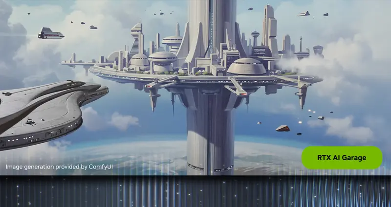 英伟达 GDC 重磅更新：ComfyUI 新增“应用模式”与 RTX 超分，本地 AI 视频生成效率提升 2.5 倍