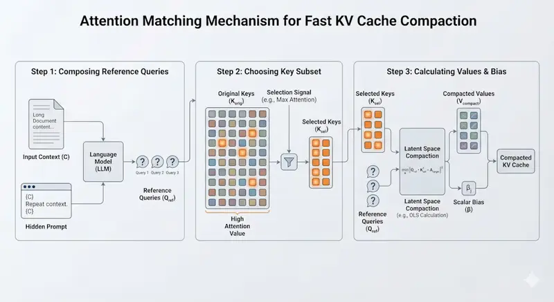 麻省理工突破：Attention Matching 技术让 LLM 内存需求骤降 50 倍，精度无损
