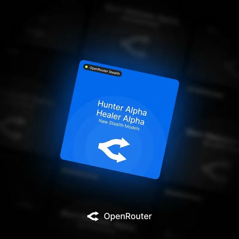 OpenRouter 重磅上线两款“隐身”模型:1T 参数 Hunter Alpha 与多模态 Healer Alpha 免费开放