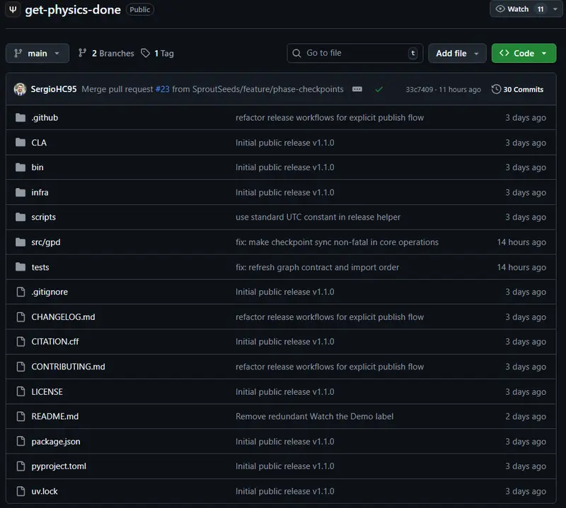 Get Physics Done (GPD)