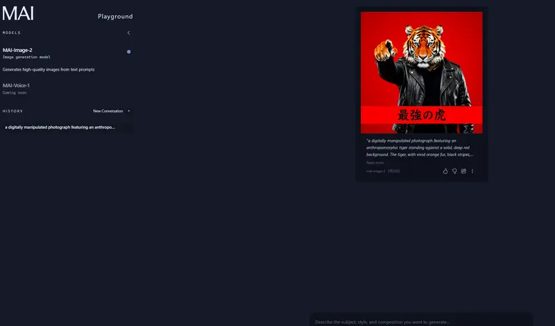 微软发布 MAI-Image-2：文生图跻身全球前三，逼真度与文字渲染全面升级