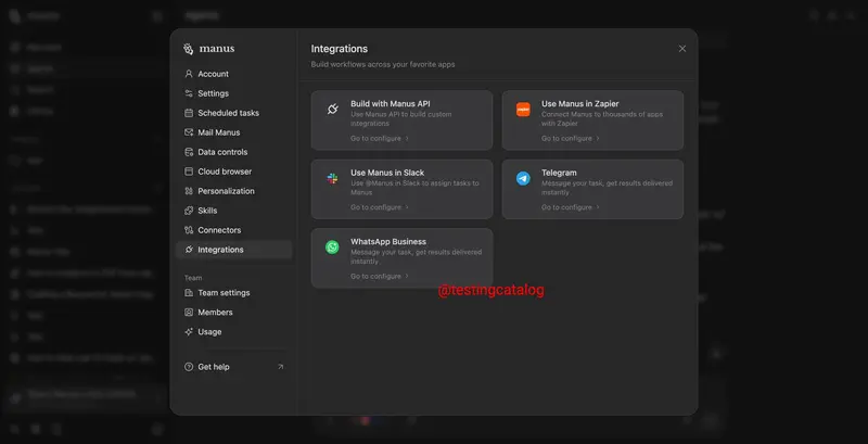 Manus AI 即将支持 WhatsApp：需绑定商务账户，未来可配合 Meta 眼镜语音操控