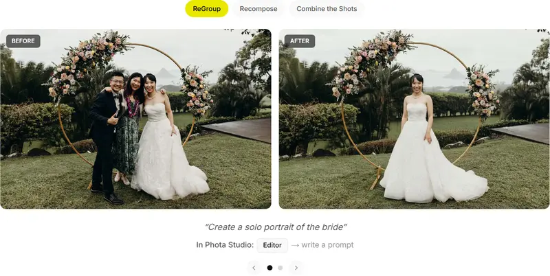 Phota Labs 发布全新 AI 摄影工具:保留真实人像,实现个性化照片创作与编辑