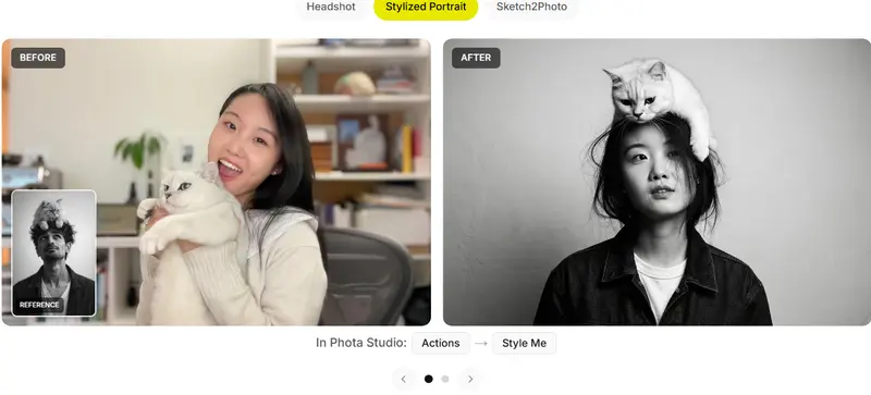 Phota Labs 发布全新 AI 摄影工具:保留真实人像,实现个性化照片创作与编辑