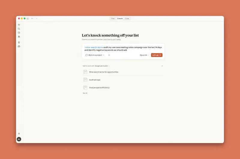 实战揭秘:Anthropic 增长负责人如何用 Claude Cowork + MCP 重塑 Google Ads 工作流