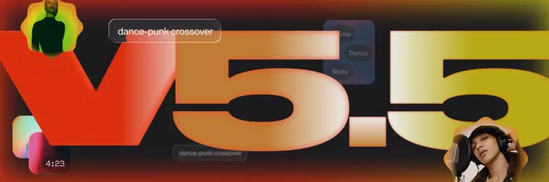 Suno v5.5 重磅发布：打造你的“数字歌喉”，AI 音乐进入深度个性化时代