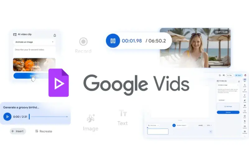 Google Vids 重磅更新！搭载 Veo 3.1，支持自定义 AI 虚拟形象 + 一键发布 YouTube