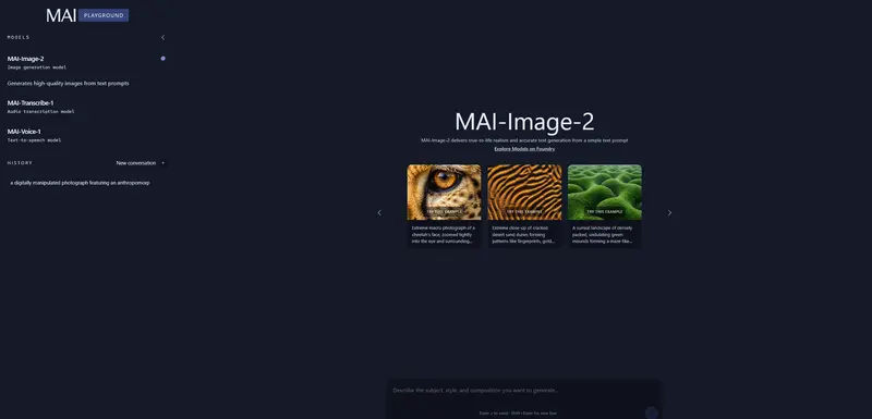 微软 MAI 团队亮剑：发布三款自研基础模型，主打“更快、更准、更便宜”