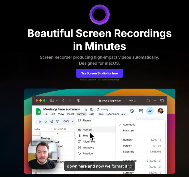 3款免费开源录屏工具实测，替代Screen Studio和FocuSee不踩坑