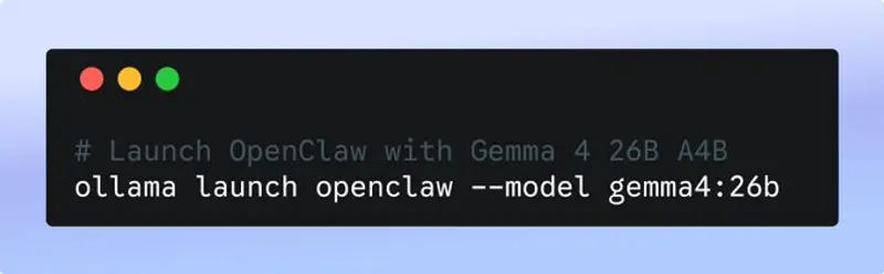 3 步在本地使用 OpenClaw 运行 Gemma 4：打造你的私人 AI 智能体