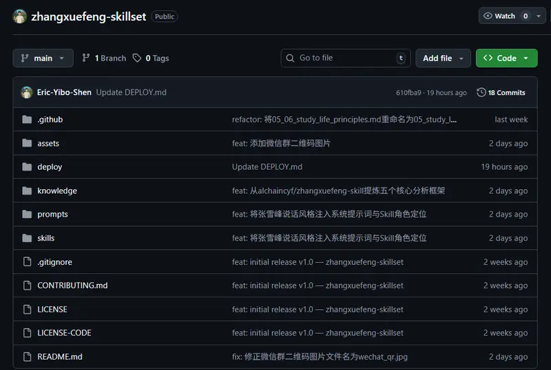 zhangxuefeng-skillset