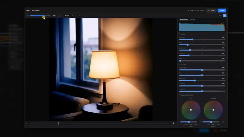 ComfyUI_Gear:面向 VFX 的专业级 HDR 调色与 EXR 工作流节点