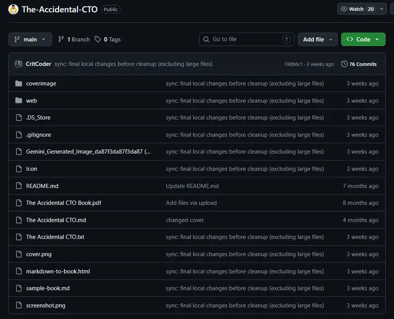 The Accidental CTO