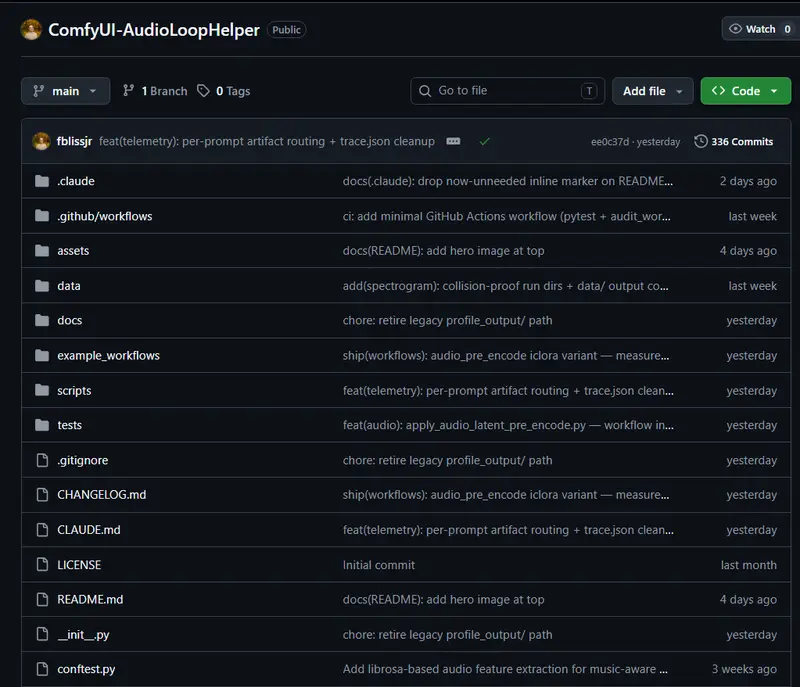 ComfyUI-AudioLoopHelper:LTX 2.3 长篇音乐视频生成神器,自动处理循环、提示调度与无缝衔接