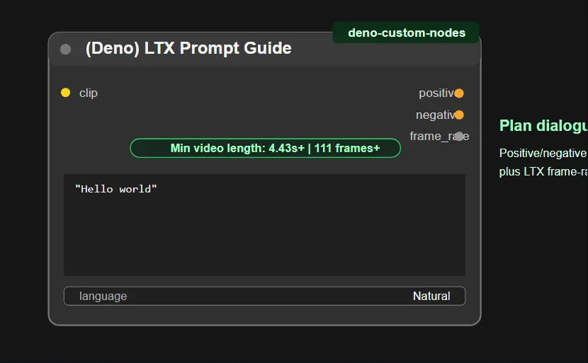 Deno Custom Nodes:专为 LTX 2.3 工作流打造的效率神器,集成智能缩放、批量加载与多 LoRA 管理