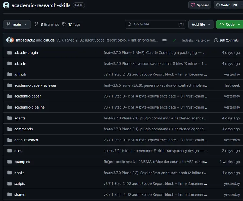 Academic Research Skills for Claude Code