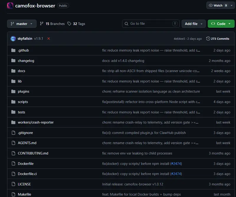Camofox Browser
