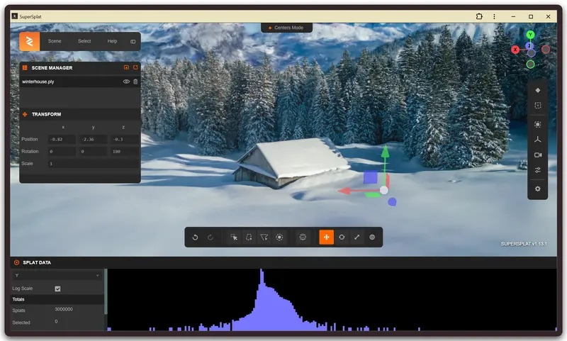 SuperSplat Editor