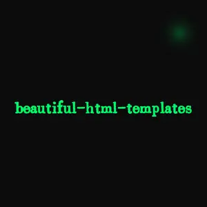 beautiful-html-templates官网 - beautiful-html-templates 是一个专为编码代理（Coding ...