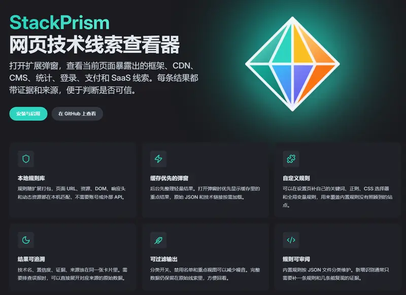 StackPrism（栈棱镜）