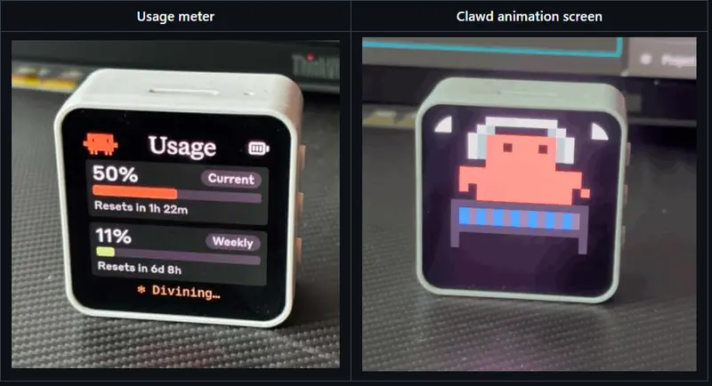 Clawdmeter