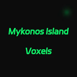 Mykonos Island Voxels