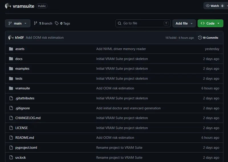 VRAM Suite