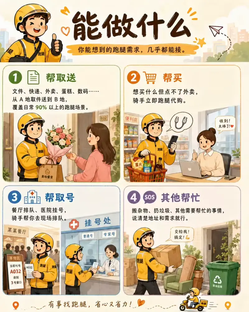 美团跑腿下单助手