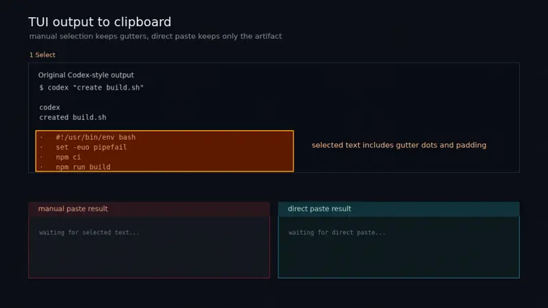 Clipboard Output Skill