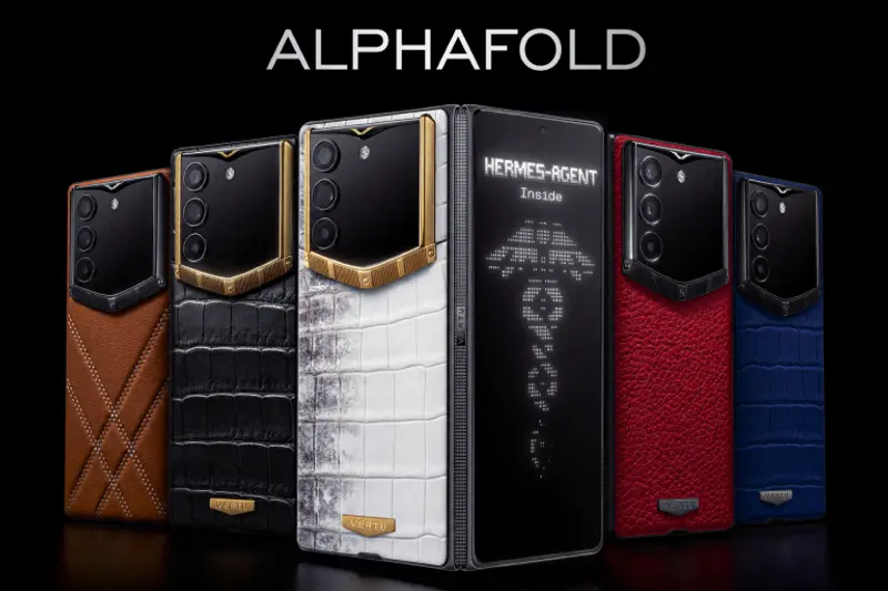 Vertu发布Vertu Alphafold ：售价 $6,880 起，号称能让 CEO “用手机运营公司”的 AI 折叠屏