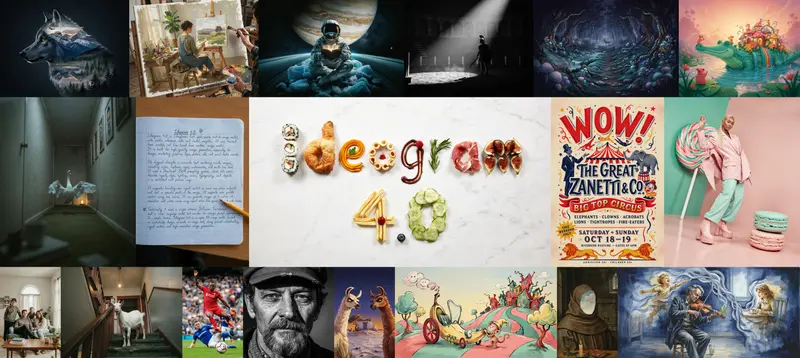 Ideogram开源Ideogram 4.0 ：93亿参数单流 DiT 模型，首创结构化 JSON 提示实现像素级布局控制与精准文本渲染