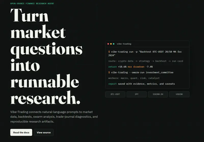 Vibe-Trading