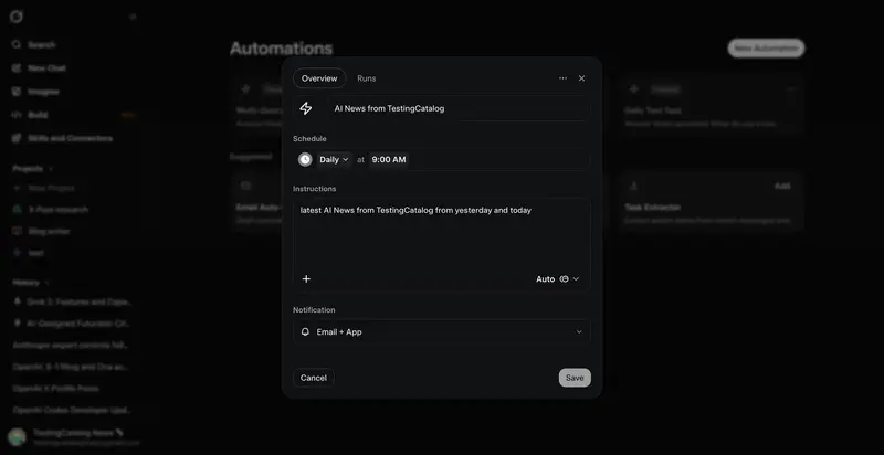 xAI 整合 Grok Tasks 与 Skills：打造统一自动化平台，支持自定义技能绑定与模型选择，直接对标 Claude Code 和 Codex