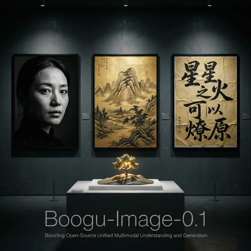 Boogu Team开源统一图像生成与编辑模型家族Boogu-Image-0.1 ：支持中英文文字渲染与 3-4 步快速生成，Apache-2.0 协议可商用