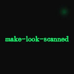 make-look-scanned