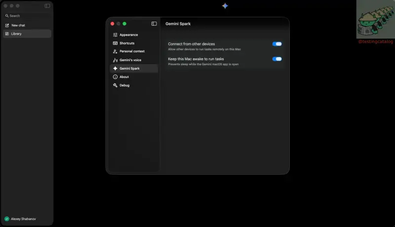 Google Gemini macOS 测试版曝光:支持系统级语音听写与 Magic Pointer 光标跟随