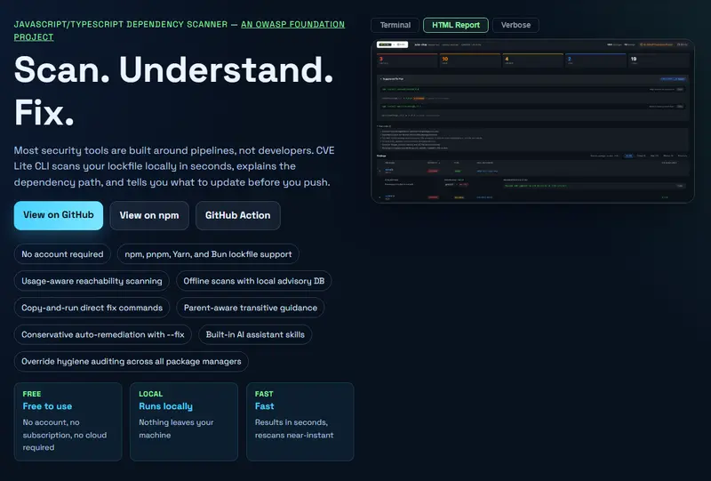 CVE Lite CLI