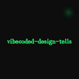 vibecoded-design-tells