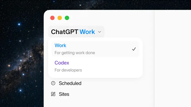 OpenAI 发布 ChatGPT Work:从对话助手进化为跨应用执行的工作智能体